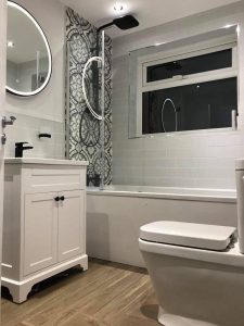 Contemporary designed bathroom fitter Otley