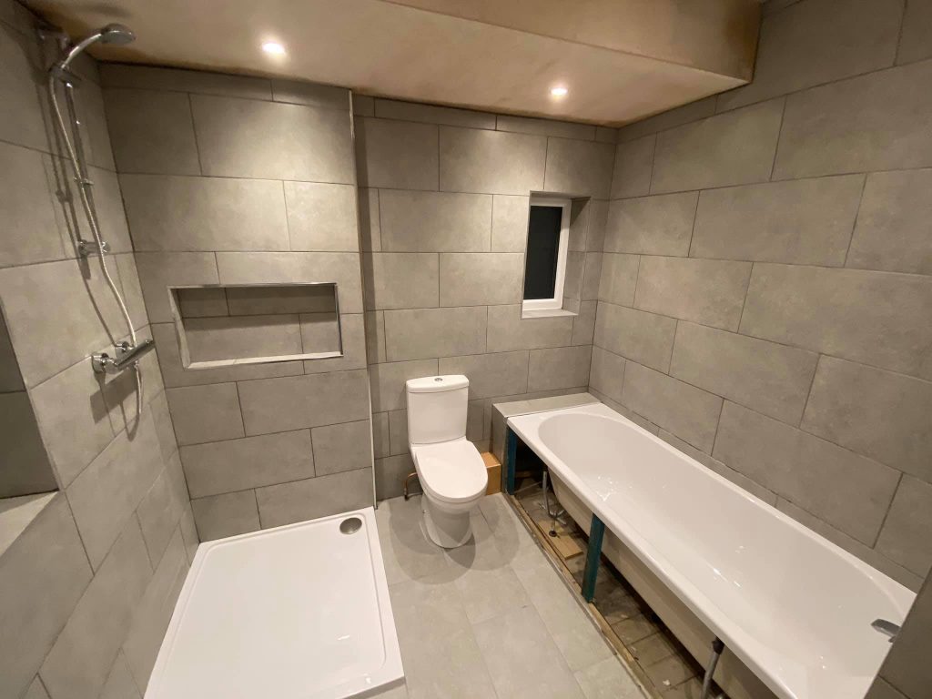Modern fitted bathroom Menston, Leeds