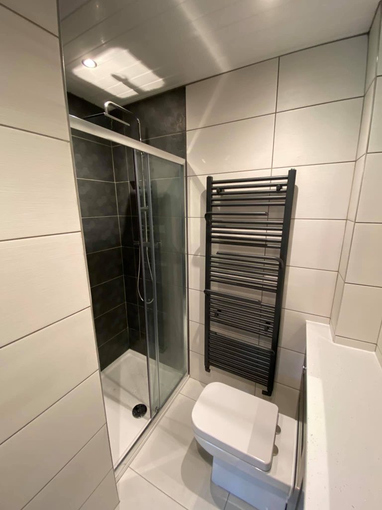 Modern bathroom renovation Ilkley West Yorkshire