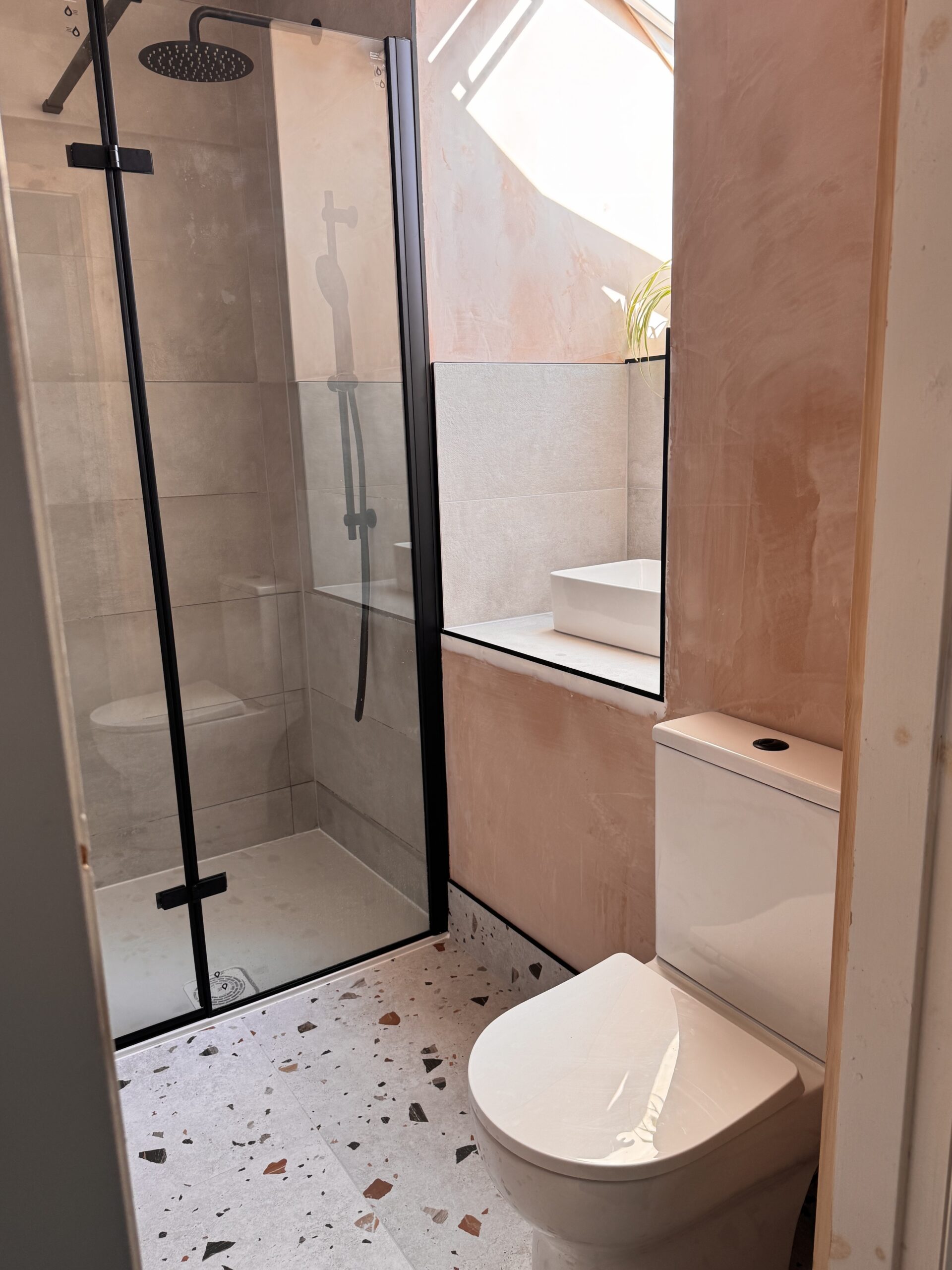 small en-suite shower room Otley